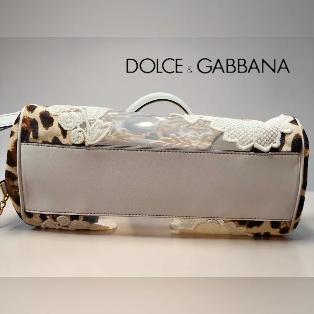 Dolce & Gabbana MISS SICILY SPECIAL EDITION handbag with pouch and strap A PLUS! - Picture 11 of 14